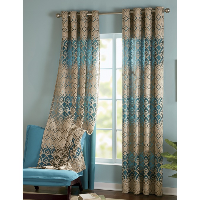 Gemma Grommet Window Panel, , large