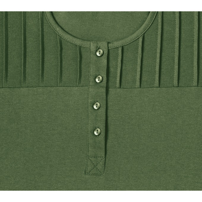 Easy Essentials&trade; Long-Sleeve Pintuck Top, , large