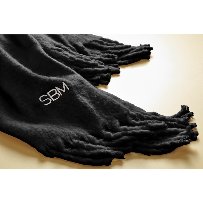 Personalized Solid Oversized Scarf, , large