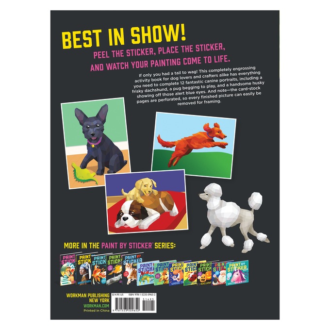 Paint By Sticker Book, , large