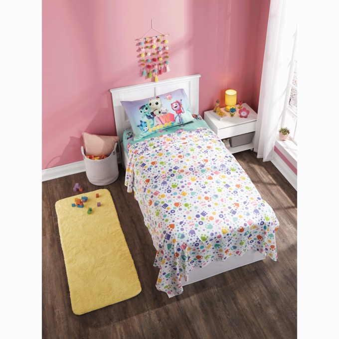 Gabby Dollhouse Twin Sheet Set, , large