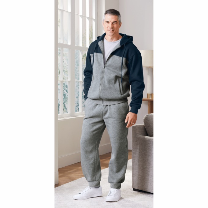 Colorblock Fleece Active Set, , large