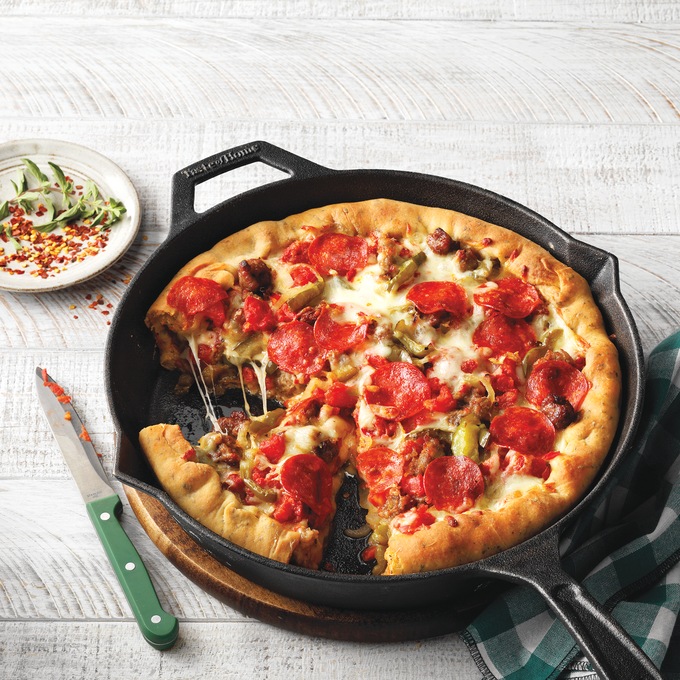 Taste of Home 10" Pre-Seasoned Cast Iron Skillet, , large