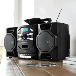 Emerson Portable CD/Cassette Stereo Boom Box, , large