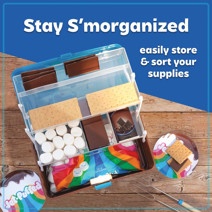 Jet Puffed Lighted S'Mores Caddy, , large