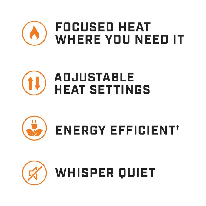 Handy Heater Heatwave Max Heater, Black, large