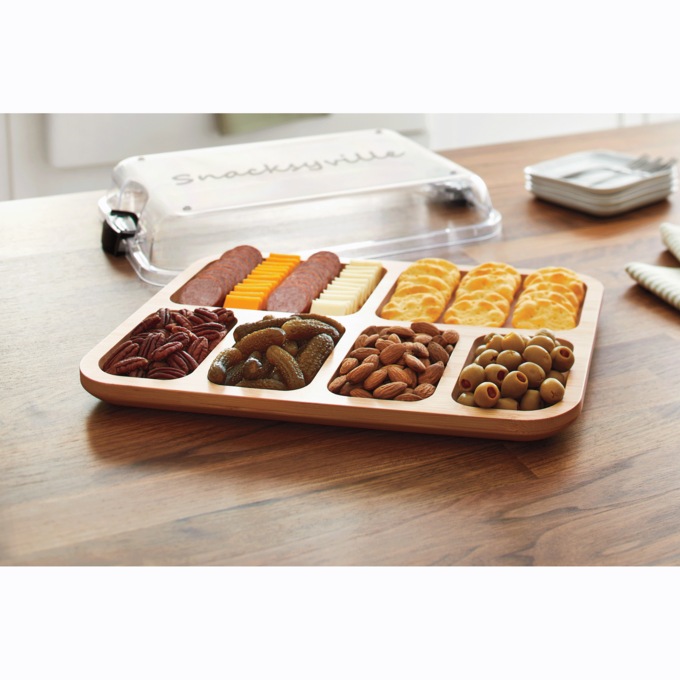 Snack Board with Lid, , large