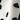Cane Scarf, Black White Polka Dot, swatch