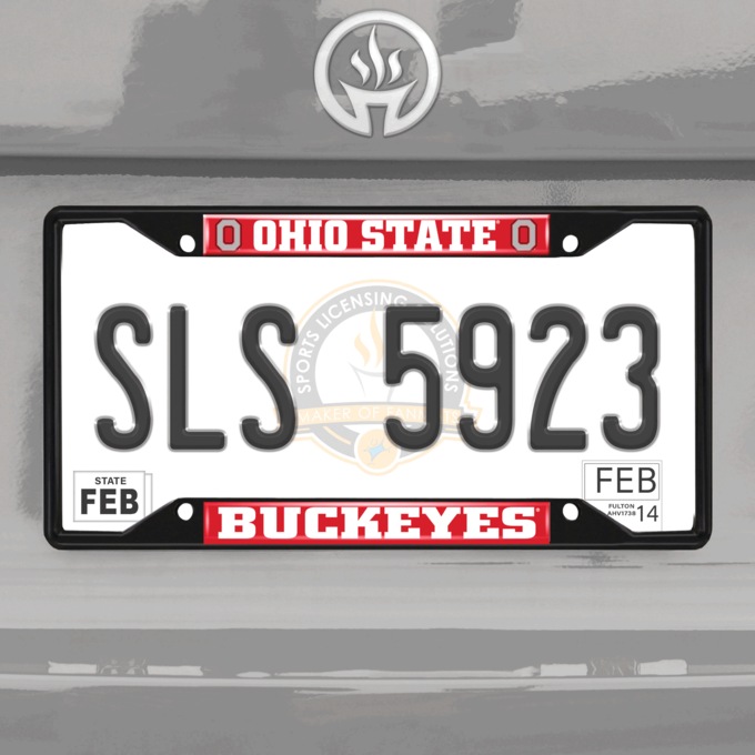 NCAA License Plate Frame, , large