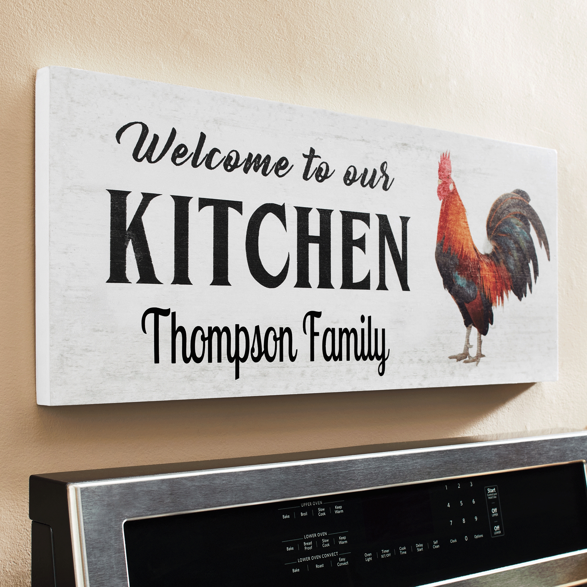 Welcome to Kitchen Wall Art, Multi, large