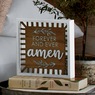 Cutout Forever Amen Art , , large