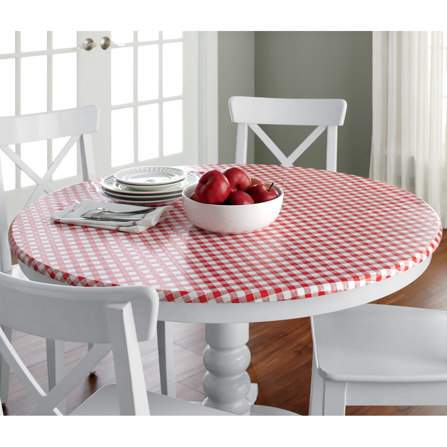 Retro Round Fitted Table Cover Ginny S