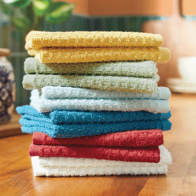Brights 12-Piece Dishcloth Set, Multi, large