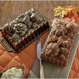 Nordic Ware Harvest Bounty Loaf Pan, , large