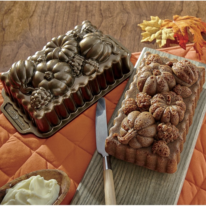 Nordic Ware Harvest Bounty Loaf Pan, , large