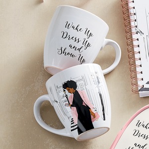 Show Up Coffee Mug, , large