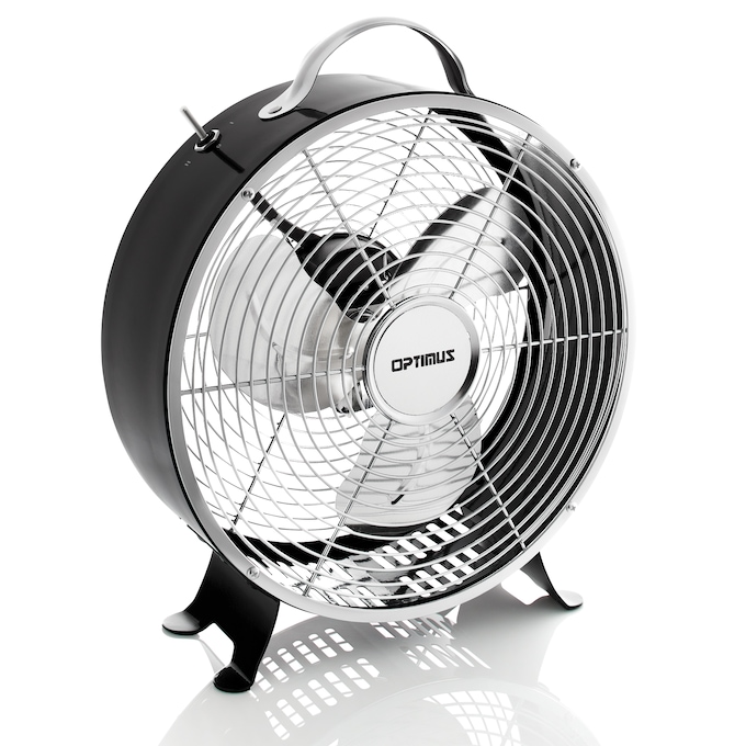 Optimus 10" Retro Design Drum Fan, , large