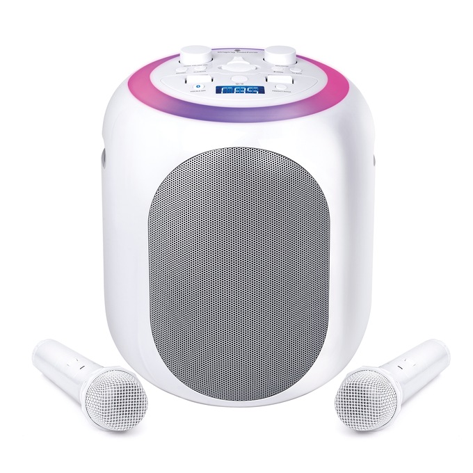 Singing Machine Pedestal Wireless Karaoke System, , large