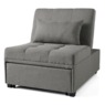 Cali Convertible Chair, Gray, large