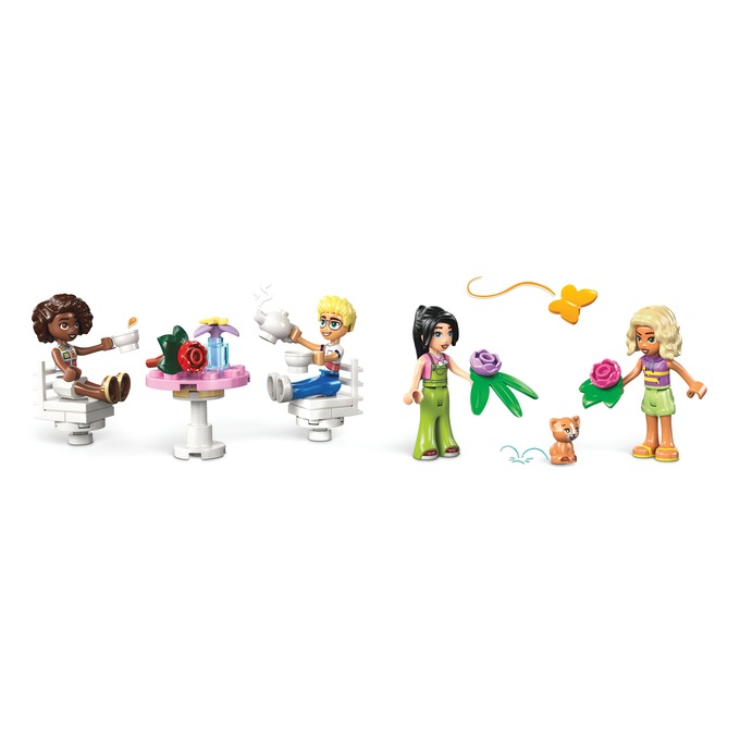 LEGO Friends Plant Café & Flower Shop, , large