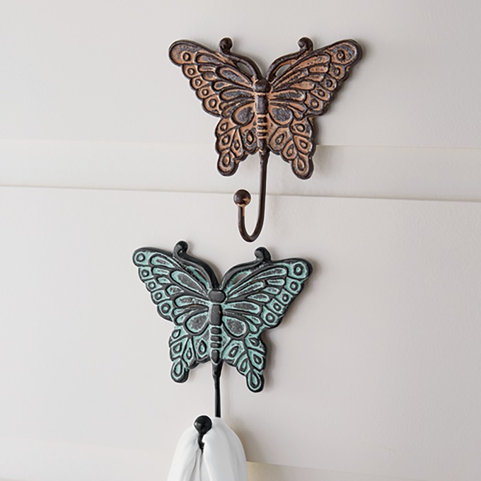 Set of 2 Butterfly Hooks, , large