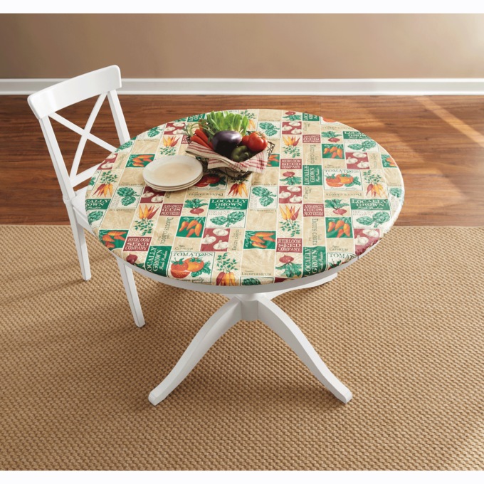 Indoor/Outdoor Fitted Tablecloths, , large