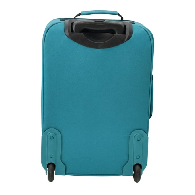 Montgomery Ward Personalized 3-Piece Soft-Sided Carry-On Set, Teal, large