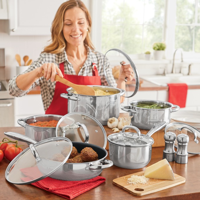 Ginny's 24-Piece Essential Cookware Set