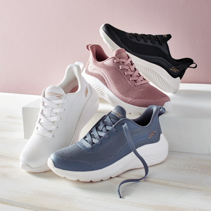 Skechers bobs lace hot sale