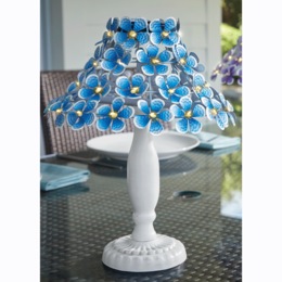 Solar Flower Table Lamp, , large