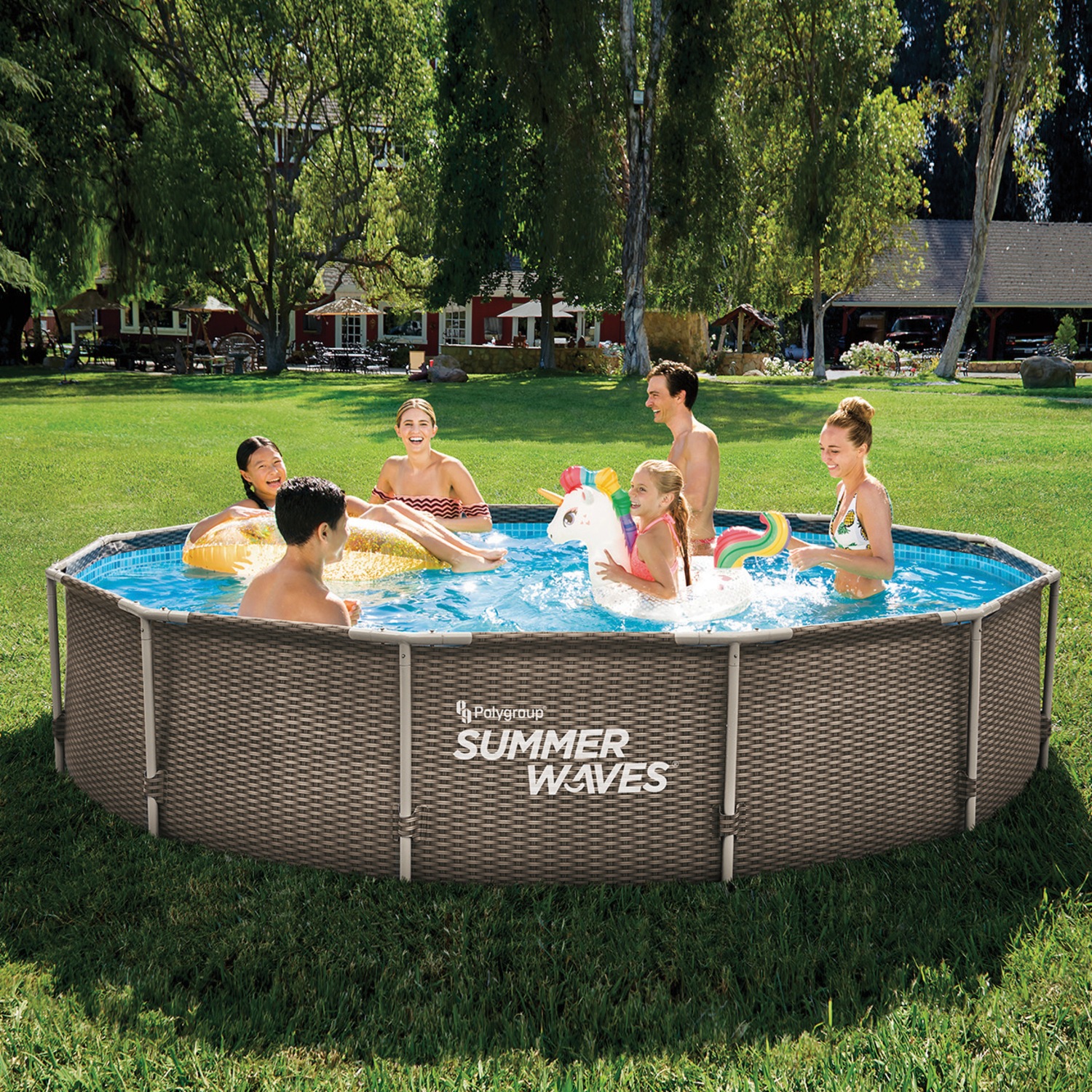 Summer waves 14ft pool hotsell