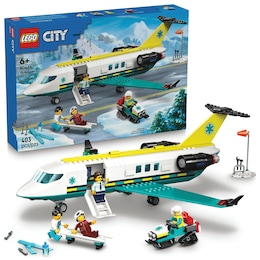 LEGO City Emergency Air Ambulance Airplane, , large