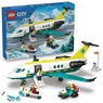 LEGO City Emergency Air Ambulance Airplane, , large