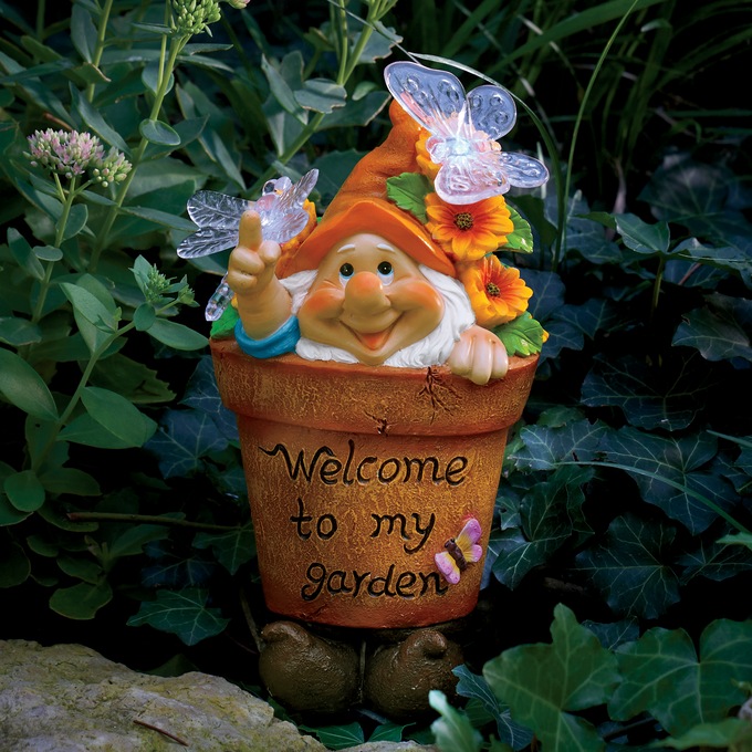 Solar Garden Figurines, , large