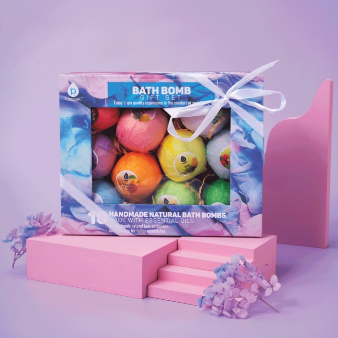 Pursonic Bath Bomb Gift Set, , large