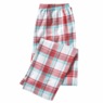 Women's Plaid Flannel PJ Set, Teal, large