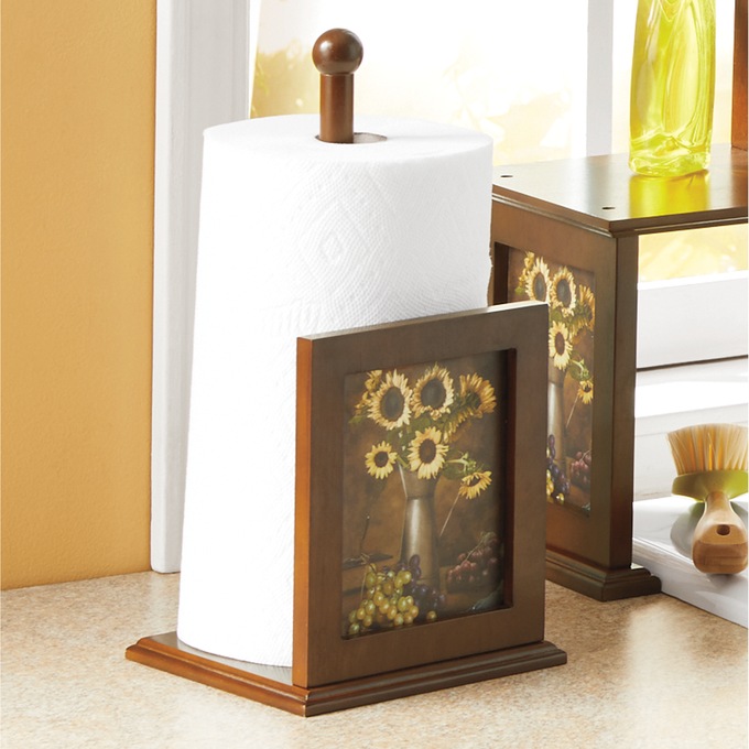 Harvest Grape Paper Towel Holder, , large