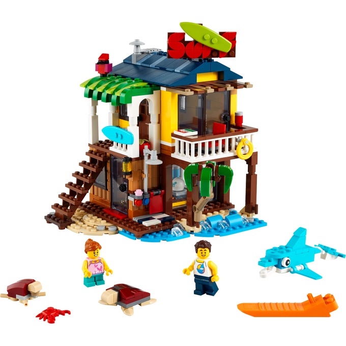 Lego Creator Surfer Beach House, , large