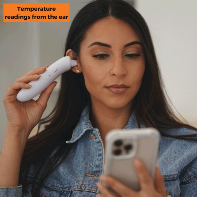 Mobi Smart Ear & Forehead Thermometer, , large
