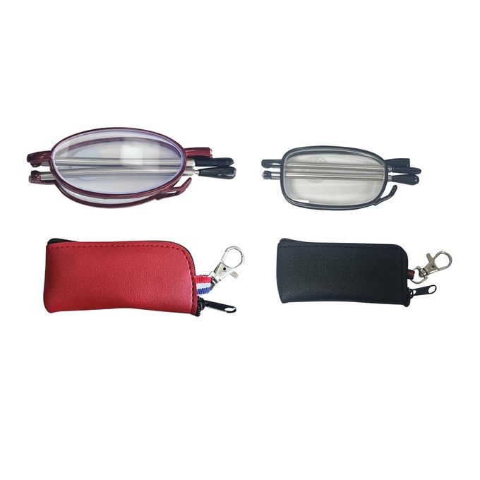 2-Pack Foldable Reading Glasses, , large