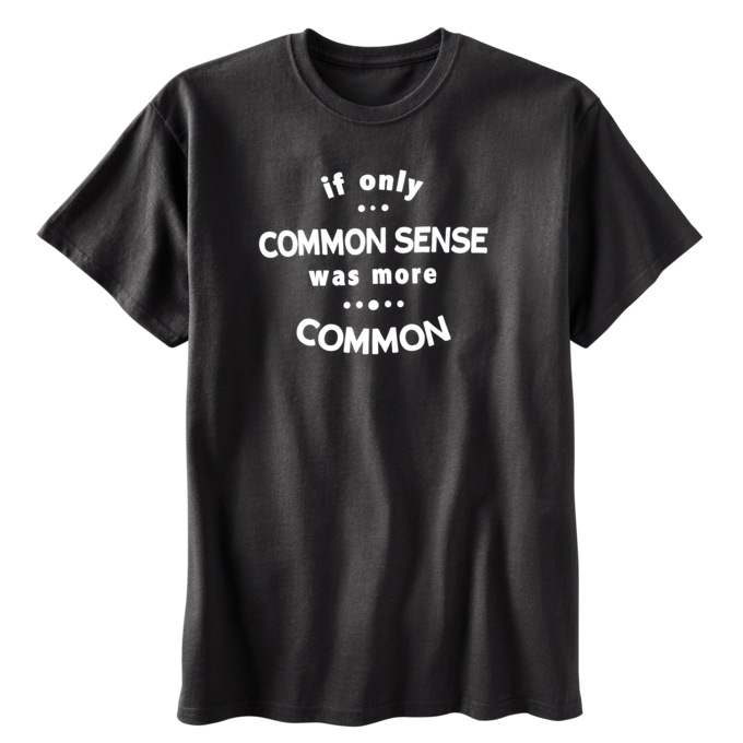 Common Sense Tee, , large