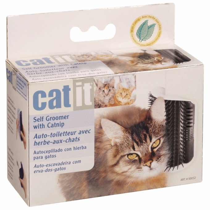 Catit self shop groomer with catnip