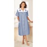 Duster With Embroidered Yoke, , large