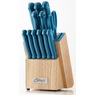 Ginny&#39;s 14-Piece Cutlery Knife Block with Sharpener, Island Blue, large