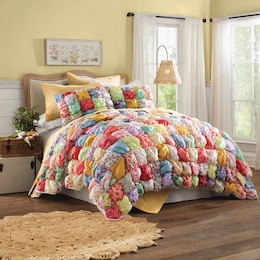 Harlow Puff Oversized Quilt, Sham and Accent Pillow, , large