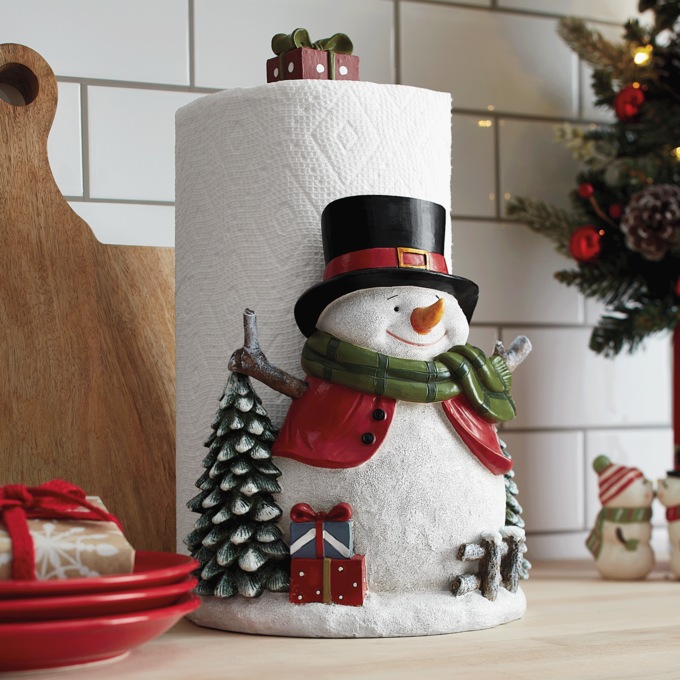 Holiday Paper Towel Holder, , large