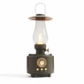 LED Vintage-Style Lantern Wireless and Portable Bluetooth Speaker, Olive, large