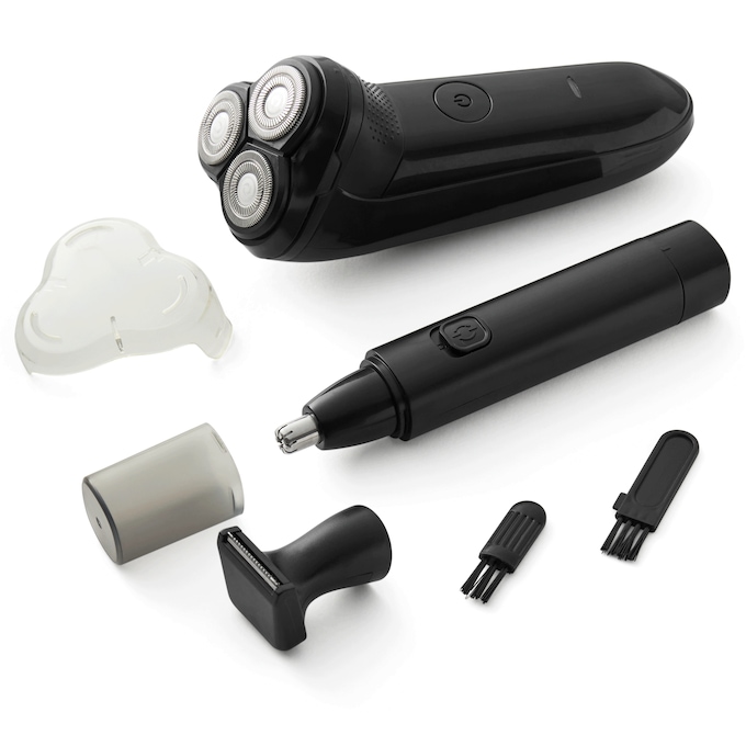 Men's Rechargeable Shaver with Trimmer, , large