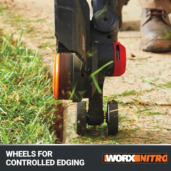 Worx Nitro 20V Brushless 13-Inch Cordless String Trimmer, , large