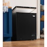 Montgomery Ward 5.0 Cu. Ft. Chest Freezer, Black, large